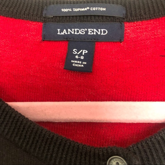 Lands End Cardigan Sweater - Picture 3 of 4
